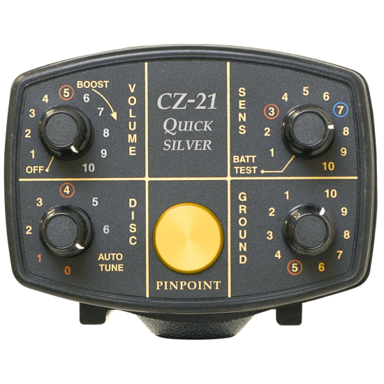 Fisher CZ-21 avec disque de recherche de 10,5