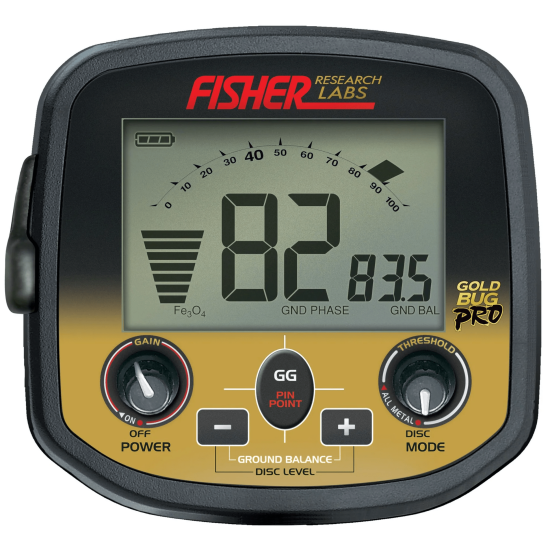 Fisher Goldbug Pro avec disque de recherche de 11
